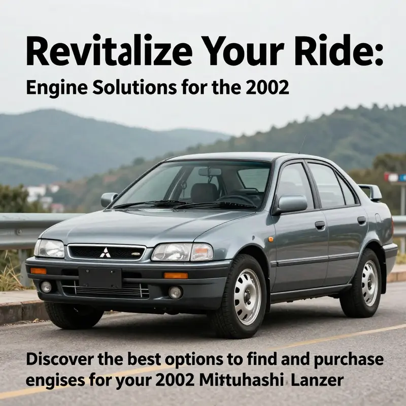 A beautifully maintained 2002 Mitsubishi Lancer in a picturesque setting, highlighting its classic appeal.