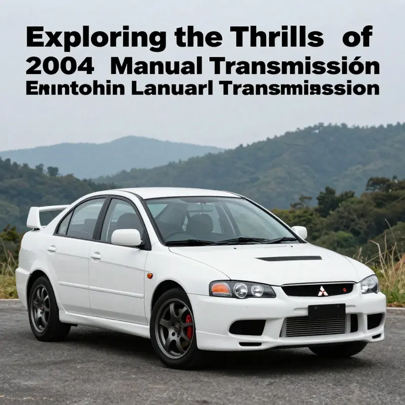 The sporty profile of the 2004 Mitsubishi Lancer Ralliart highlights its appeal among performance enthusiasts.
