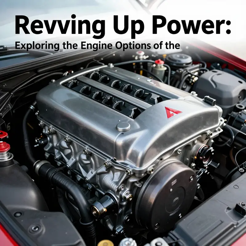 A detailed look at the two engine options available in the 2007 Mitsubishi Eclipse: 2.4L inline-four and 3.5L V6.