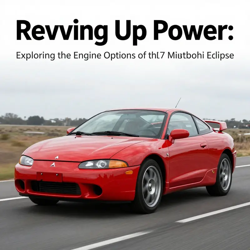 A detailed look at the two engine options available in the 2007 Mitsubishi Eclipse: 2.4L inline-four and 3.5L V6.