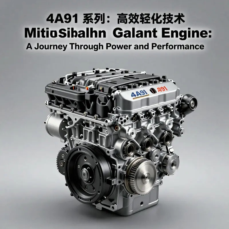 The classic 4G93 engine units, embodying reliability and efficiency.