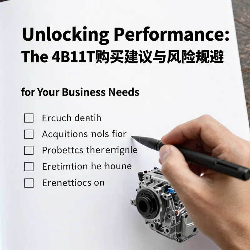 The powerful 4B11T engine featuring advanced turbocharging and high-performance specs.