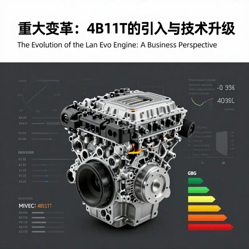 The legendary 4G63 engine, a cornerstone of the Lan Evo series, renowned for its turbocharged performance.