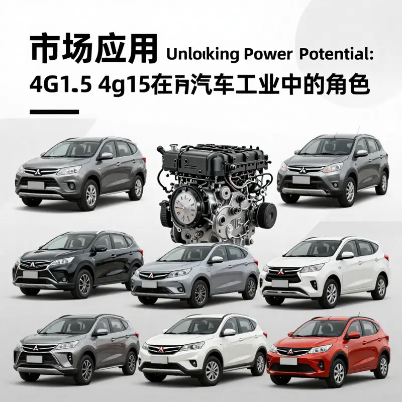 Technical specifications of the Mitsubishi 4G15 engine.