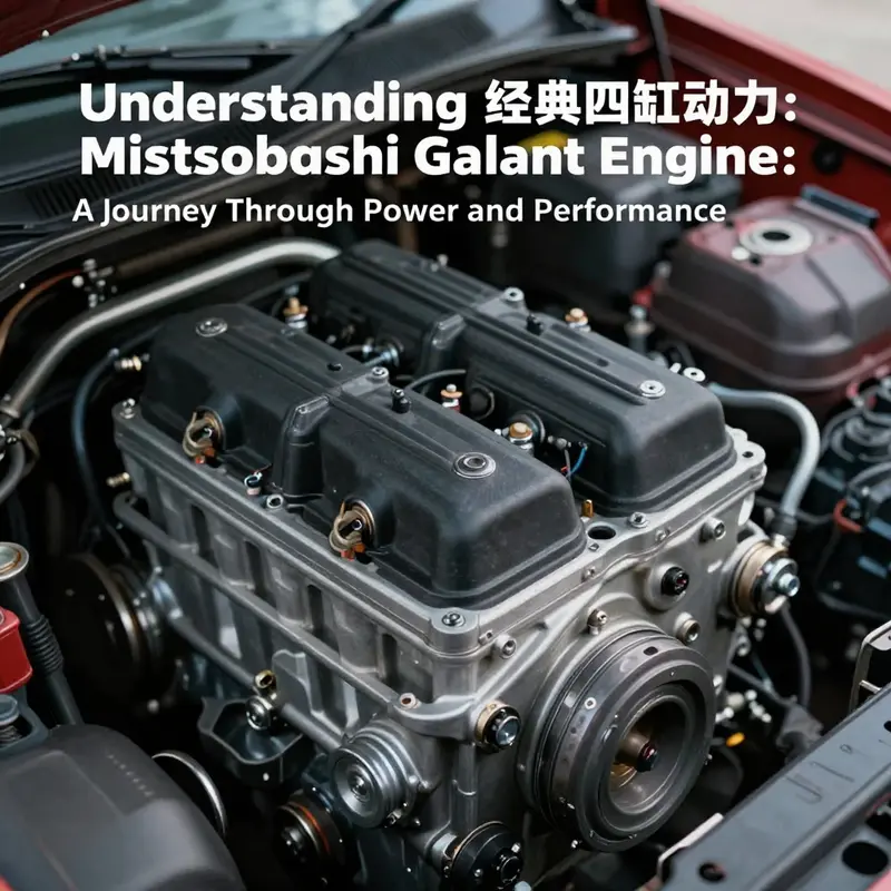 The classic 4G93 engine units, embodying reliability and efficiency.