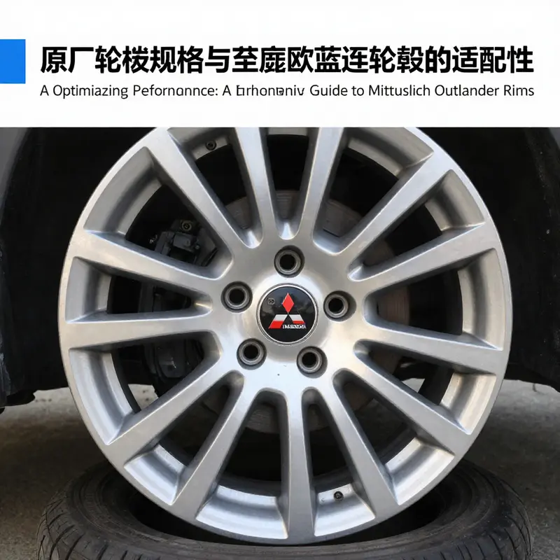 Detailed specifications of Mitsubishi Outlander original equipment manufacturer rims.