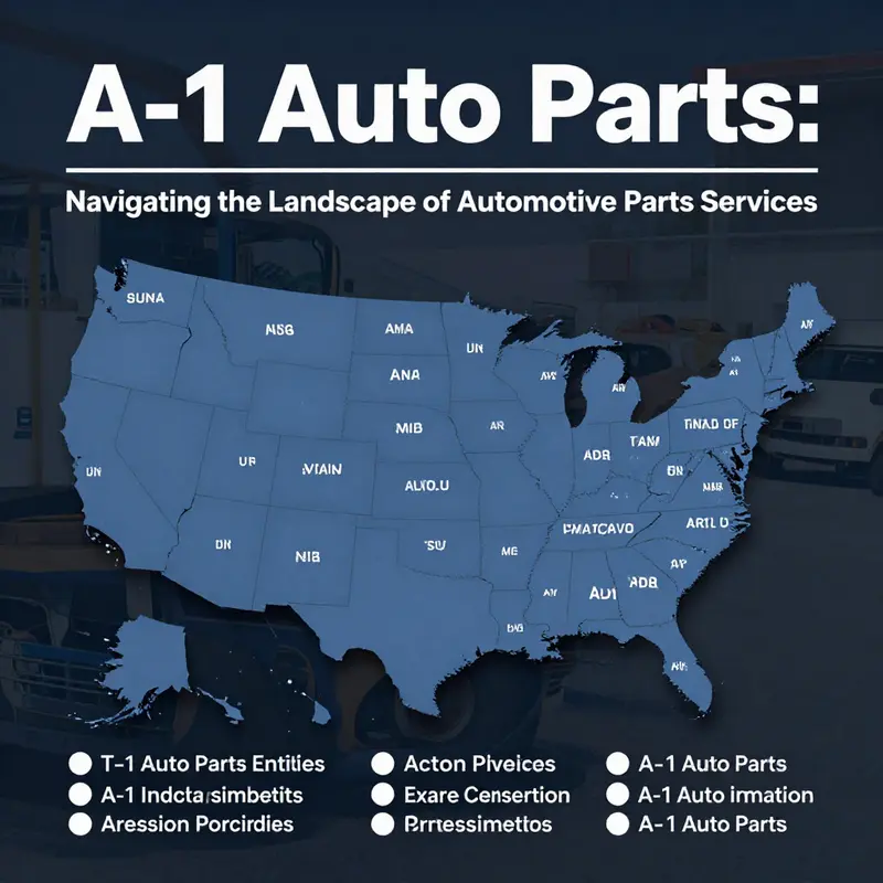 A glimpse into the A-1 Auto Parts store in Ohio, illustrating their operations and structure.
