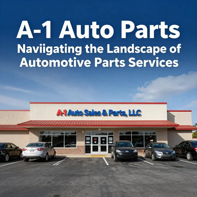 A glimpse into the A-1 Auto Parts store in Ohio, illustrating their operations and structure.