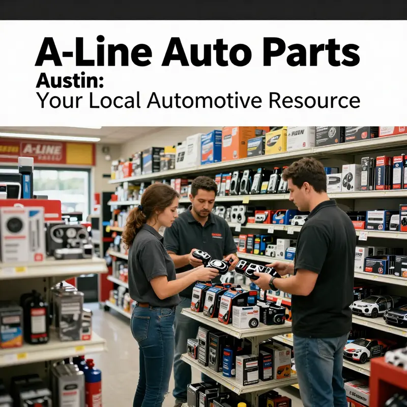 A-Line Auto Parts’ location in Austin plays a central role in local automotive commerce.