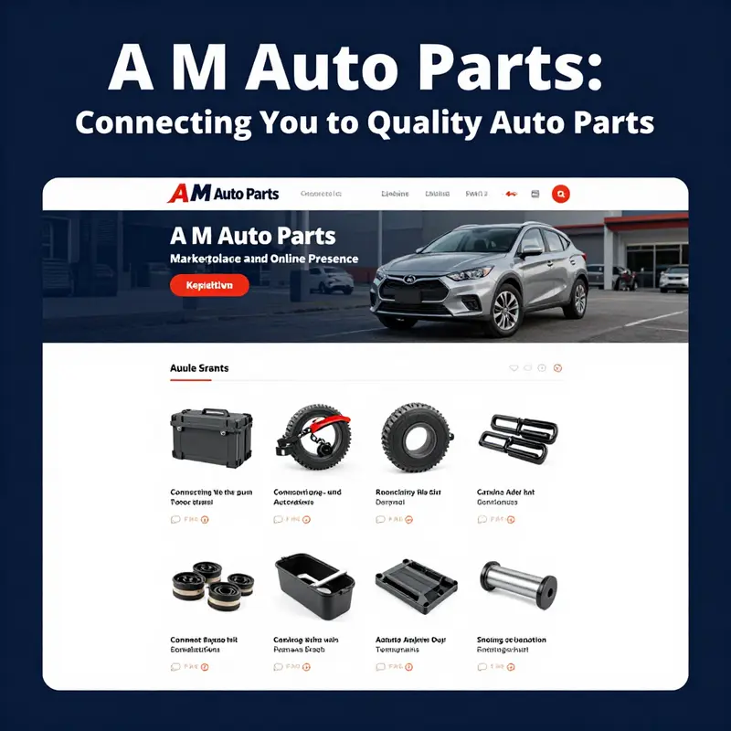 The headquarters of A M Auto Parts in Ypsilanti, Michigan.