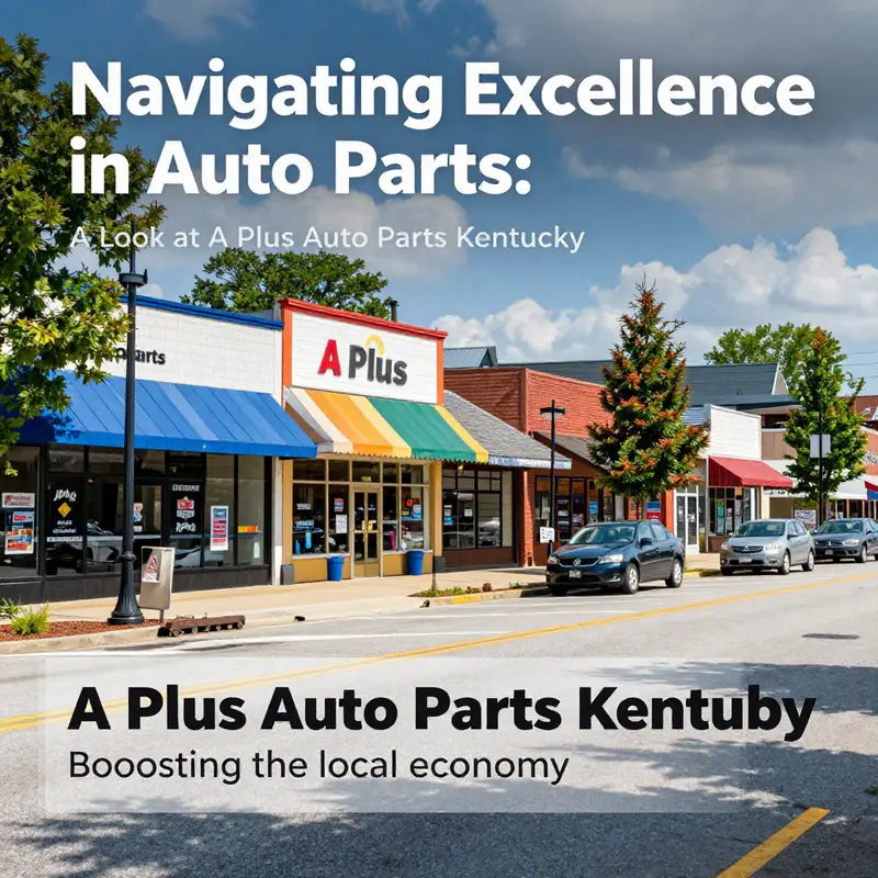 An overview of A Plus Auto Parts Kentucky’s main facility in Nicholasville, emphasizing its commitment to quality.