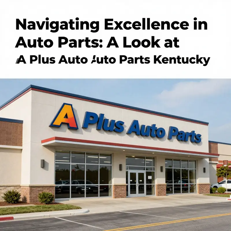 An overview of A Plus Auto Parts Kentucky’s main facility in Nicholasville, emphasizing its commitment to quality.