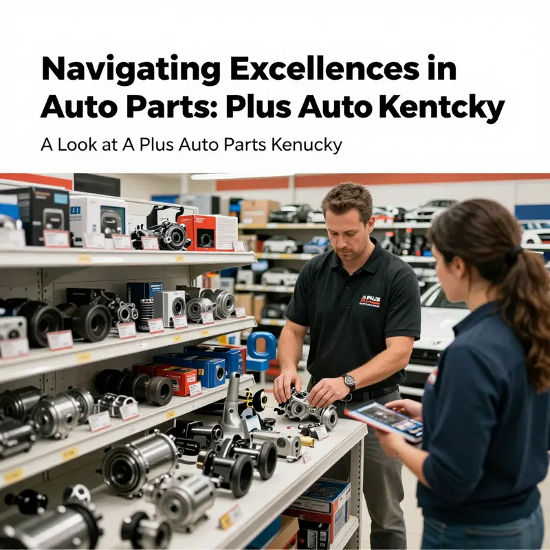 An overview of A Plus Auto Parts Kentucky’s main facility in Nicholasville, emphasizing its commitment to quality.