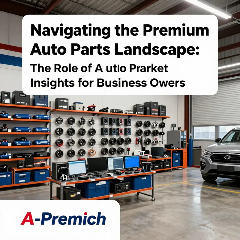 A-Premium auto parts showcased, reflecting quality and innovation in automotive components.