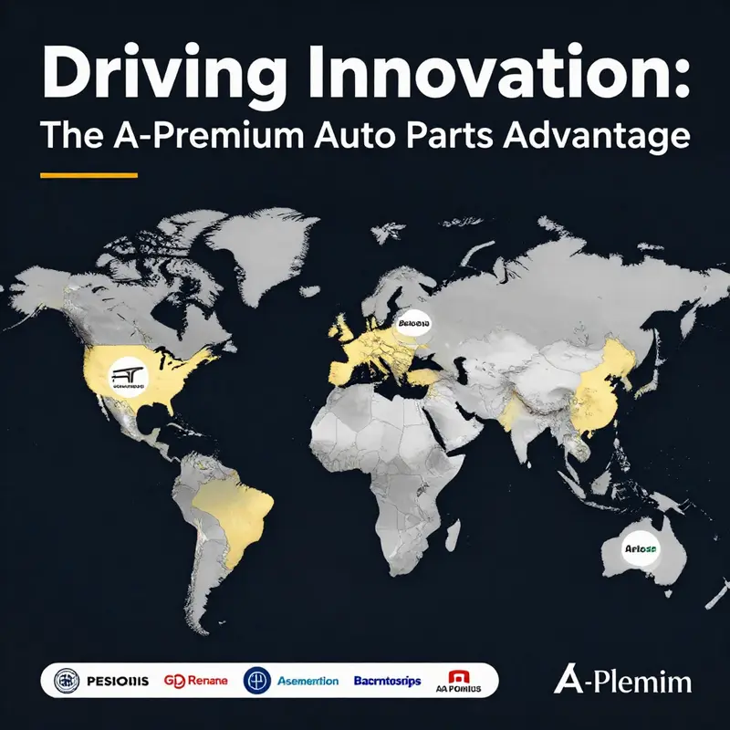 A visual representation of A-Premium’s strategic market presence and partnerships worldwide.