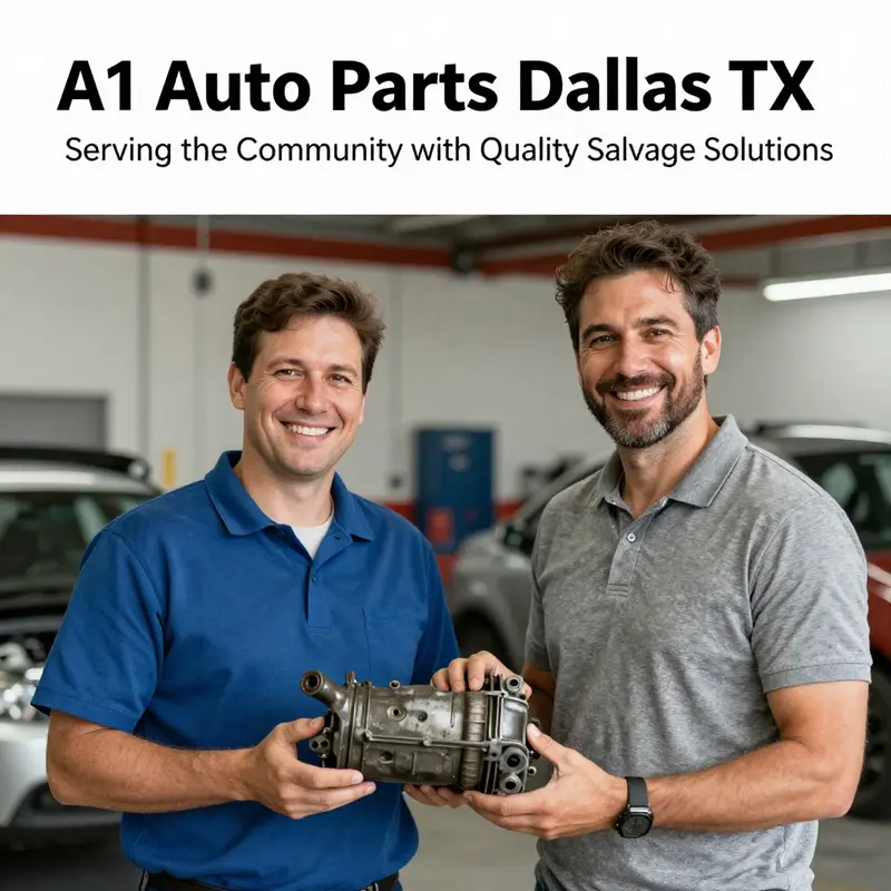 A historical snapshot of A1 Auto Parts, highlighting its roots in the Dallas community.