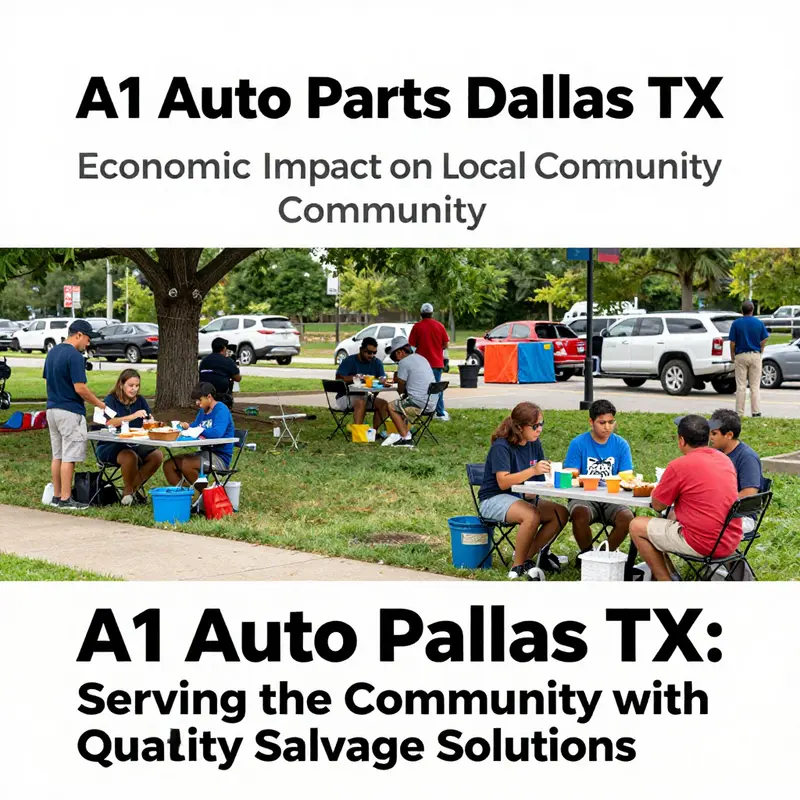A historical snapshot of A1 Auto Parts, highlighting its roots in the Dallas community.