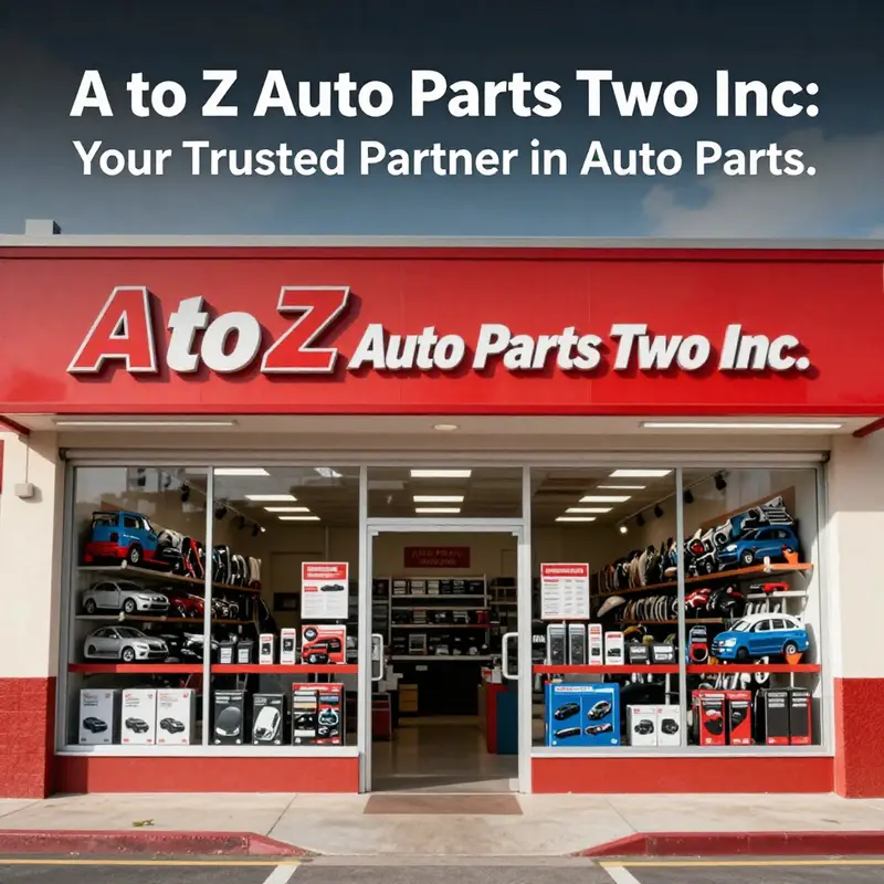 The welcoming storefront of A to Z Auto Parts Two Inc., symbolizing their commitment to quality and service.