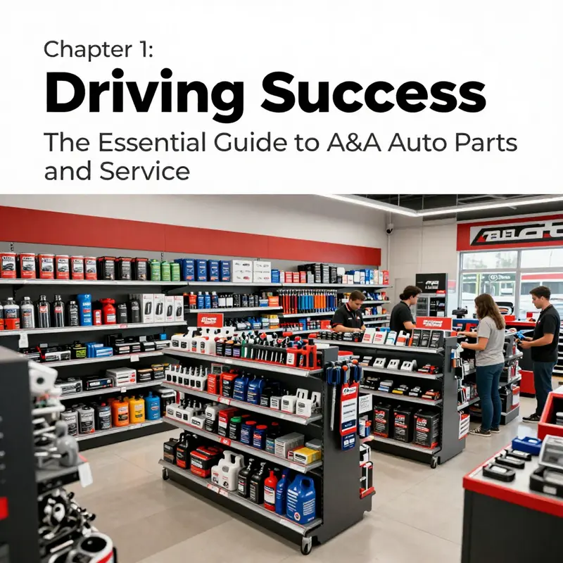 The organized interior of A&A Auto Parts and Service reflecting its efficient business operations.
