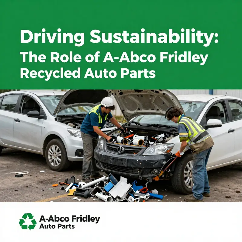 A wide-angle view of A-Abco’s inventory, showcasing their extensive range of auto parts.