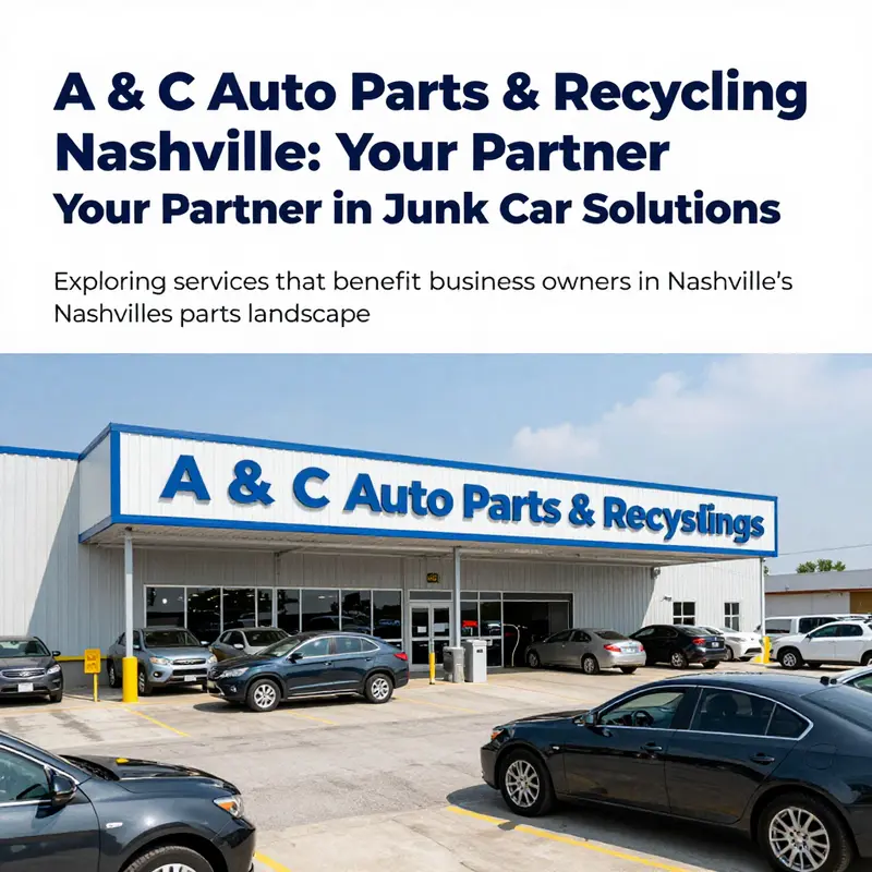A bustling scene at A & C Auto Parts & Recycling illustrating the active operations and customer services.