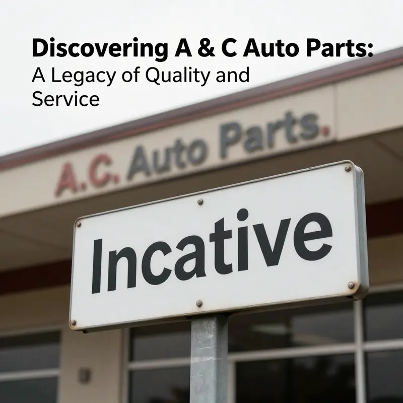 A & C Auto Parts & Wrecking Co has been a trusted name in auto parts since 1941.
