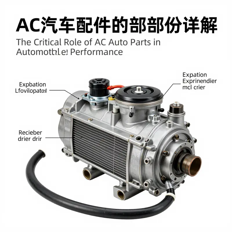 An intricate view of an air conditioning compressor highlighting its significance in the AC system.