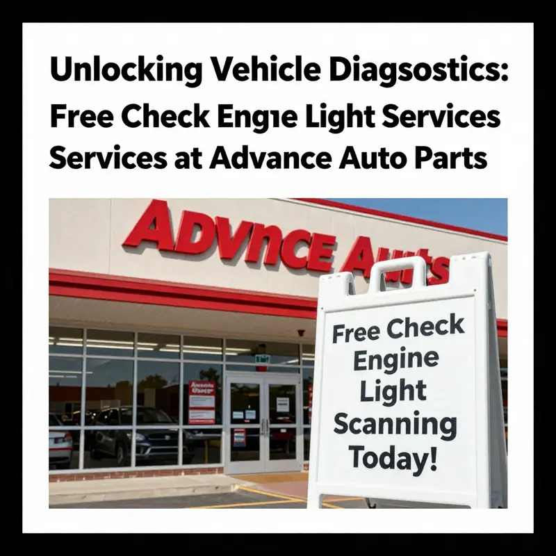 An Advance Auto Parts technician utilizing an OBD-II scanner for diagnostic trouble codes.