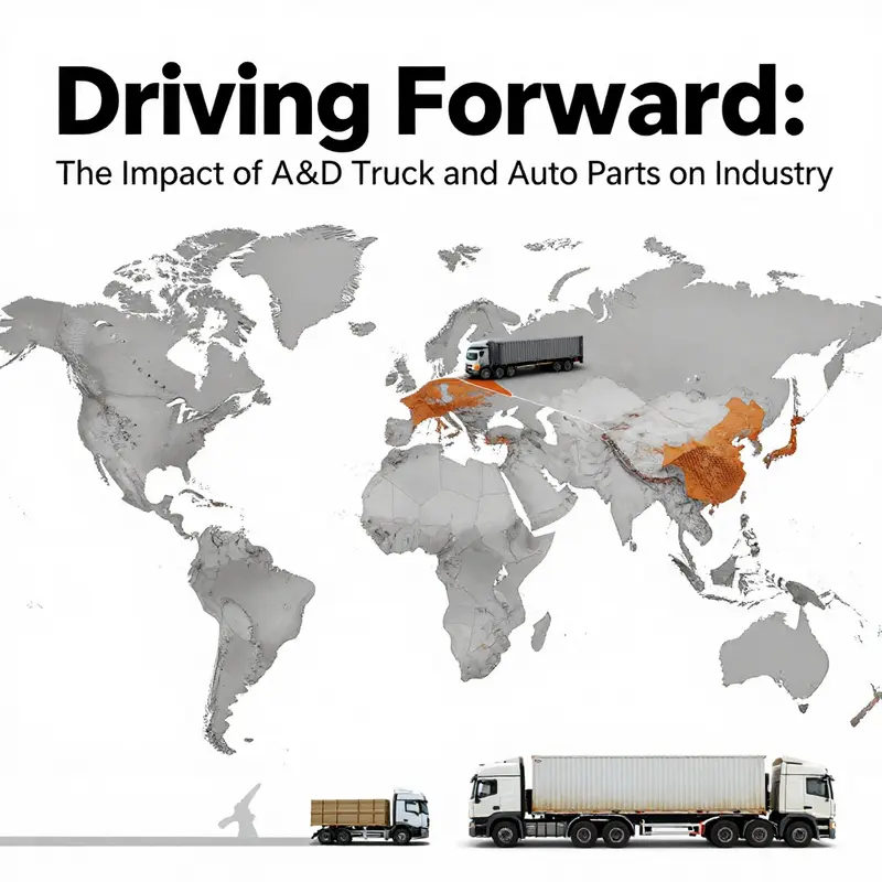 Inside a modern manufacturing facility, highlighting the complex dynamics of machinery and human expertise in truck and auto parts production.