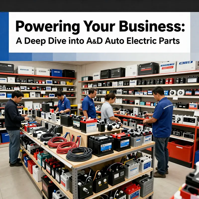 A detailed view of A&D Auto Electric Parts highlighting its operational efficiency and organized product displays.