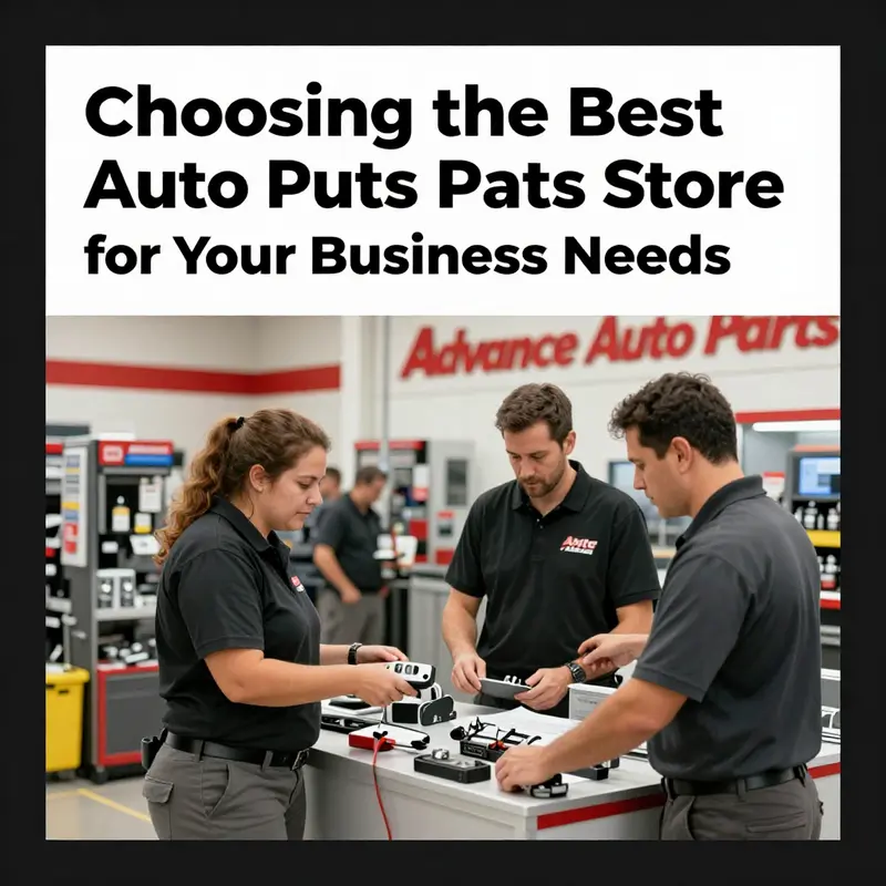 An AutoZone store bustling with customers, featuring a range of auto parts and tools on display.