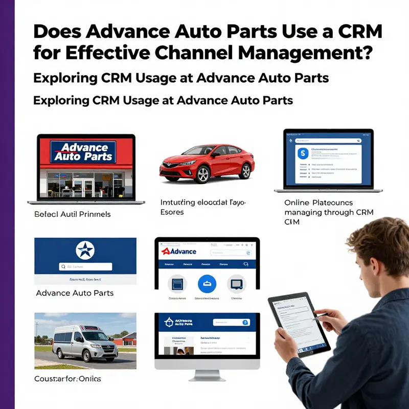 Sales and marketing team at Advance Auto Parts utilizing CRM for effective customer engagement.