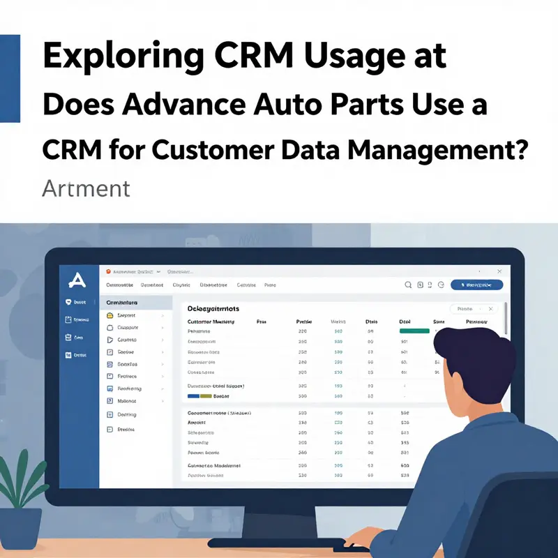 Sales and marketing team at Advance Auto Parts utilizing CRM for effective customer engagement.