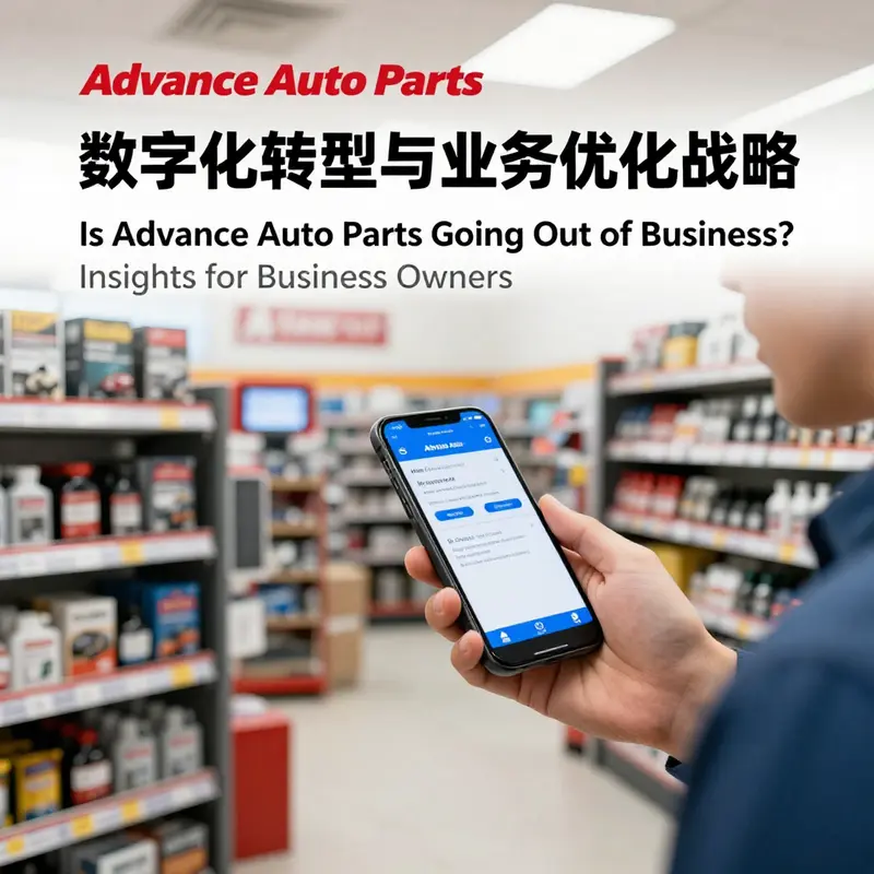 Changes in consumer behavior leading to store closures at Advance Auto Parts.