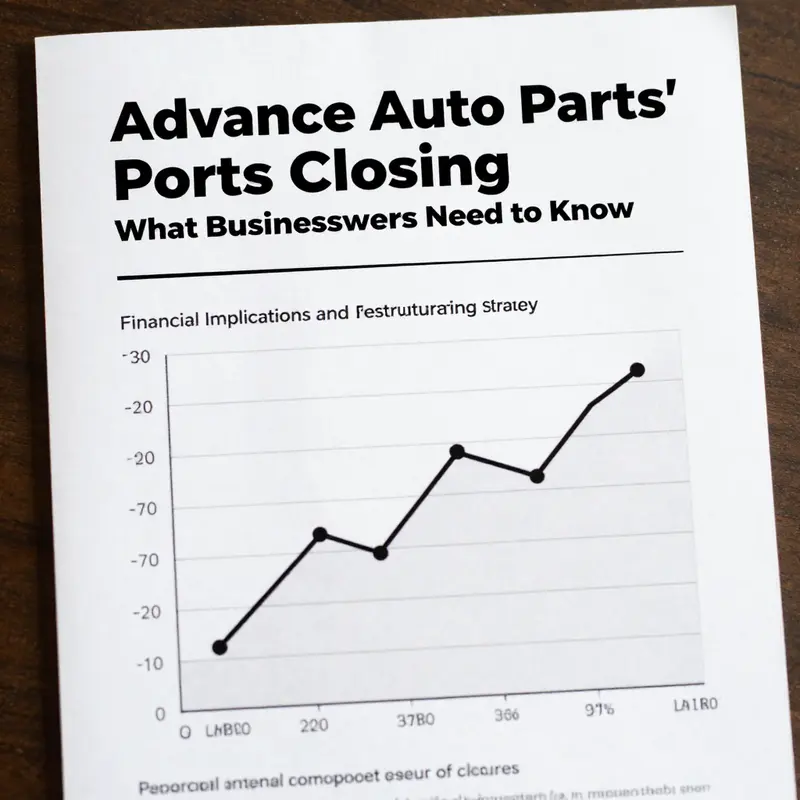 Map detailing the planned closures of Advance Auto Parts’ stores across various regions.