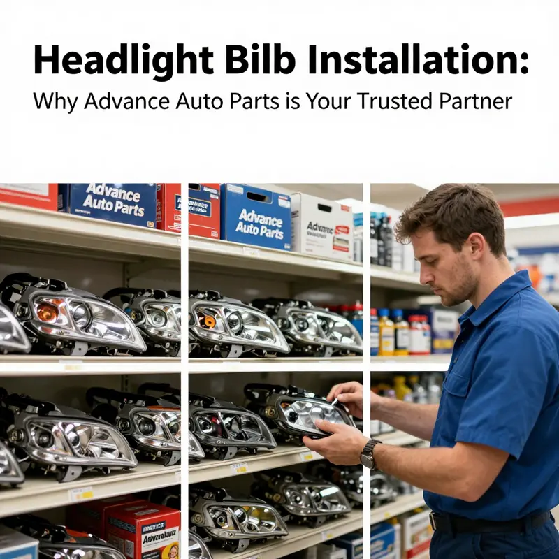 Advance Auto Parts provides a variety of headlight bulbs and installation services to meet customer needs.