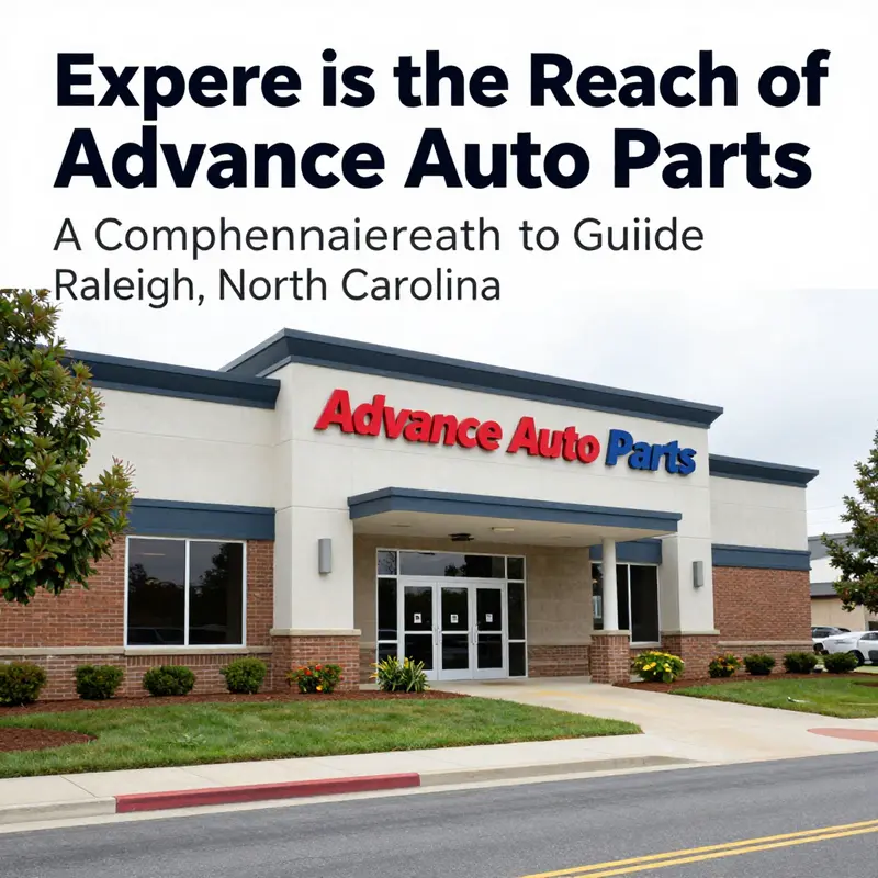 Map showing the extensive geographic presence of Advance Auto Parts across the U.S. and Canada.