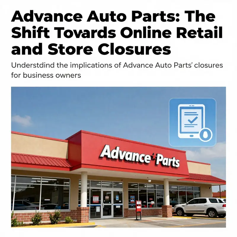 An image representing the blend of traditional auto parts retail and digital shopping.