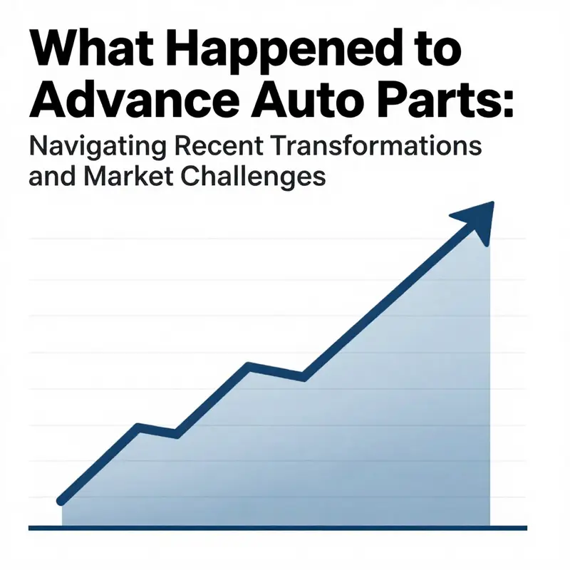 A representation of the significant stock price increase of Advance Auto Parts following their positive earnings report.