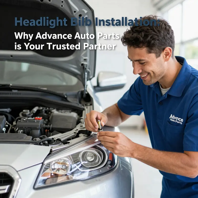 Advance Auto Parts provides a variety of headlight bulbs and installation services to meet customer needs.