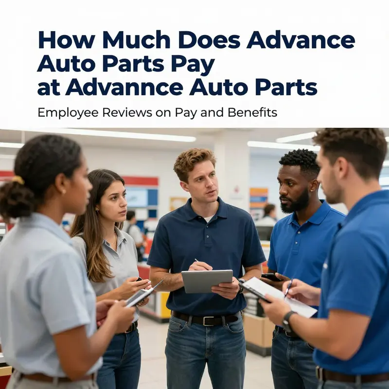 A visual representation of employee compensation in the automotive parts industry.