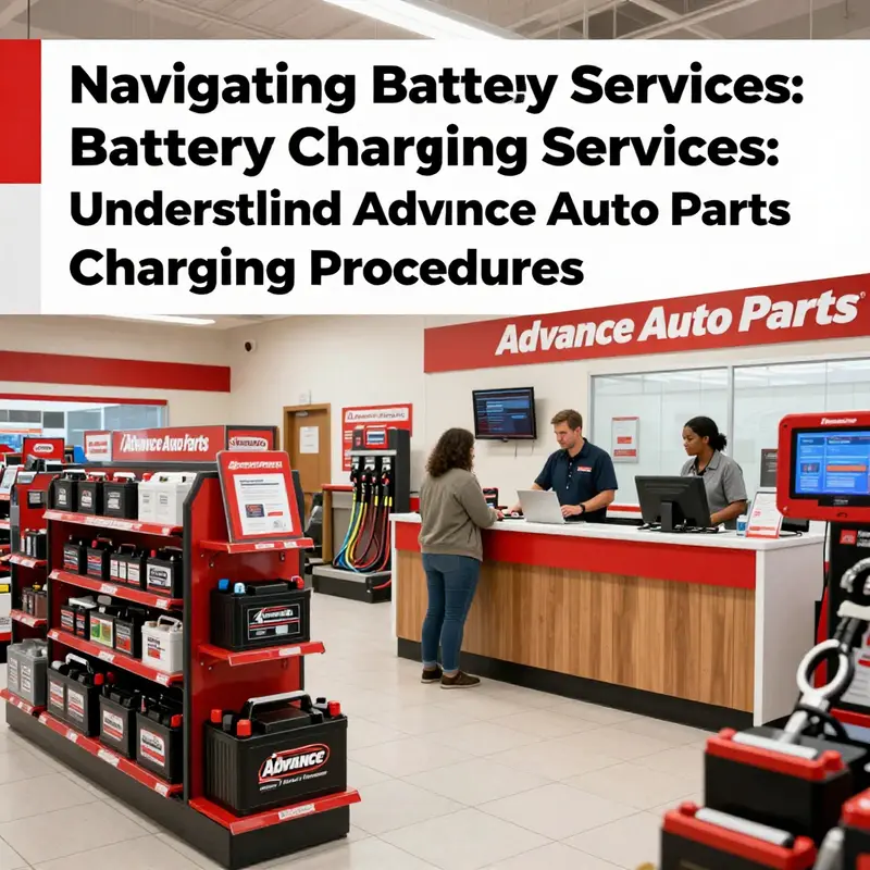 An overview of the battery services available at Advance Auto Parts.