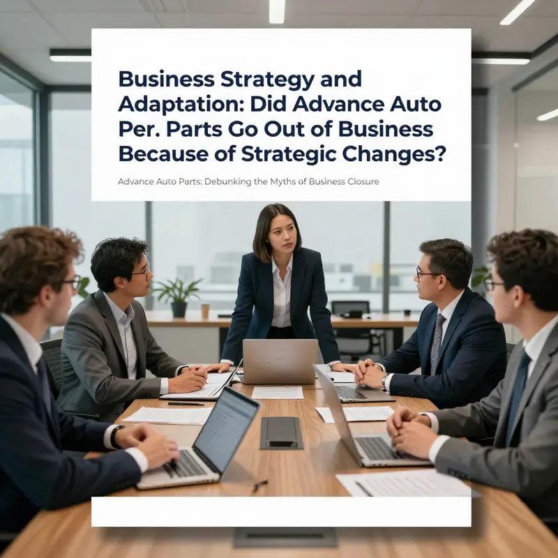 An active Advance Auto Parts store showcasing its ongoing operations.