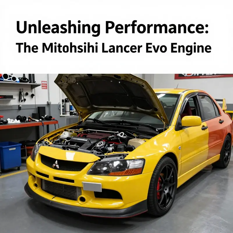 Innovative design of the 4G63 engine as a testament to Mitsubishi’s engineering prowess.