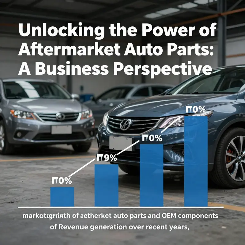 A variety of aftermarket auto parts available in a retail shop, showcasing their importance in the automotive industry.