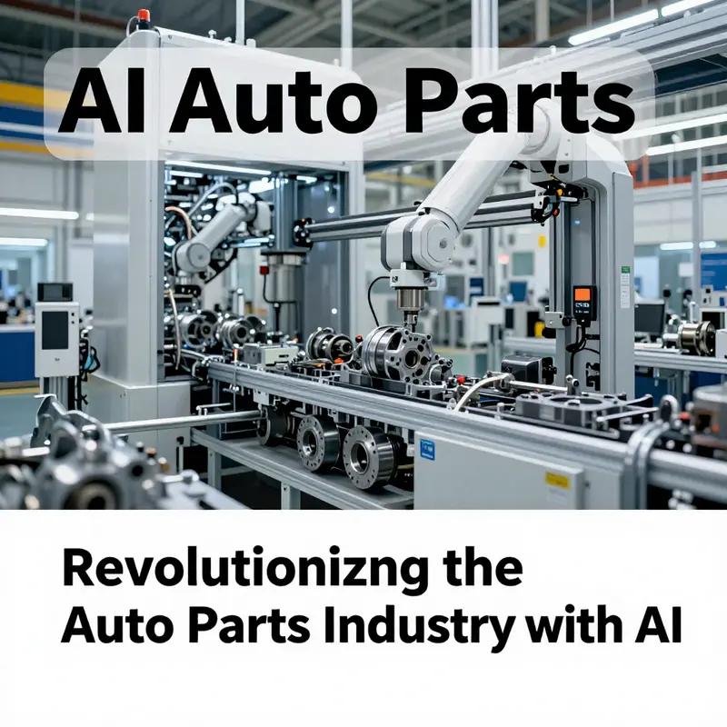 AI software automating the creation of detailed product descriptions for auto parts.