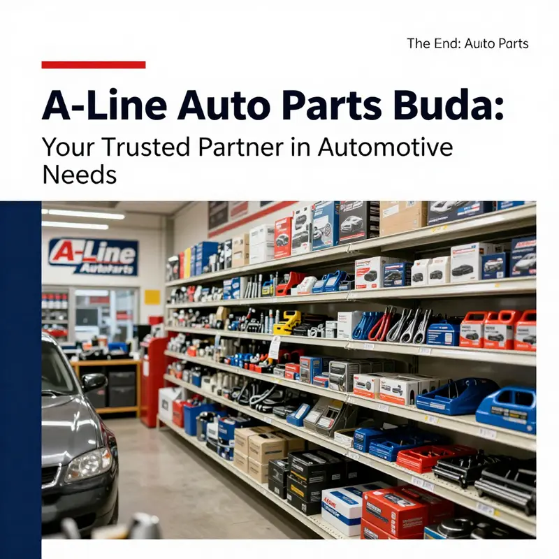 A-Line Auto Parts in Buda, Texas, conveniently located for easy access.