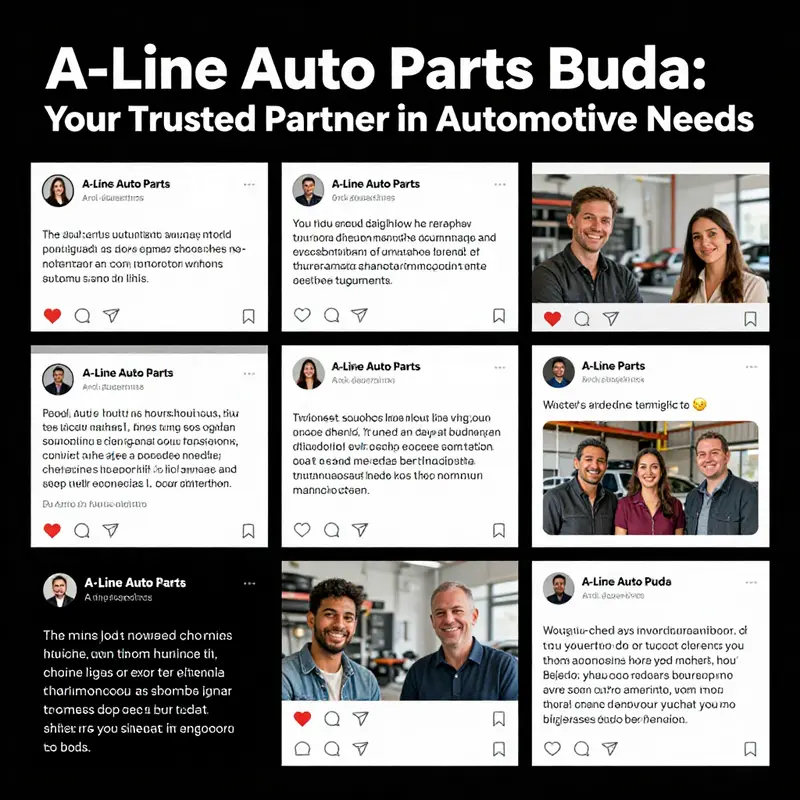 A-Line Auto Parts in Buda, Texas, conveniently located for easy access.