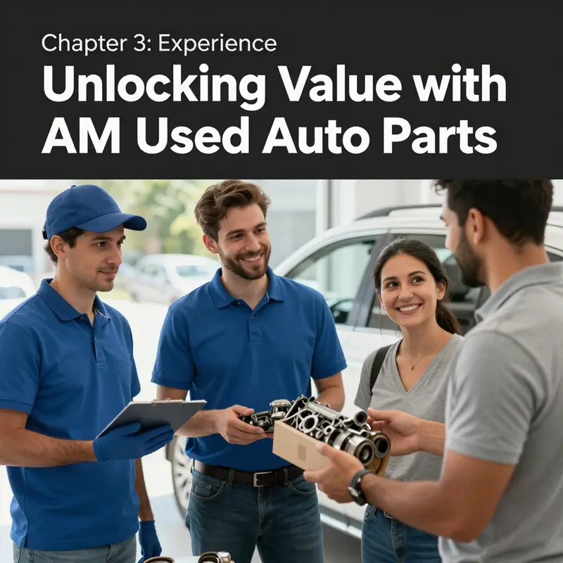 The interior of AM Used Auto Parts showcasing their extensive inventory.