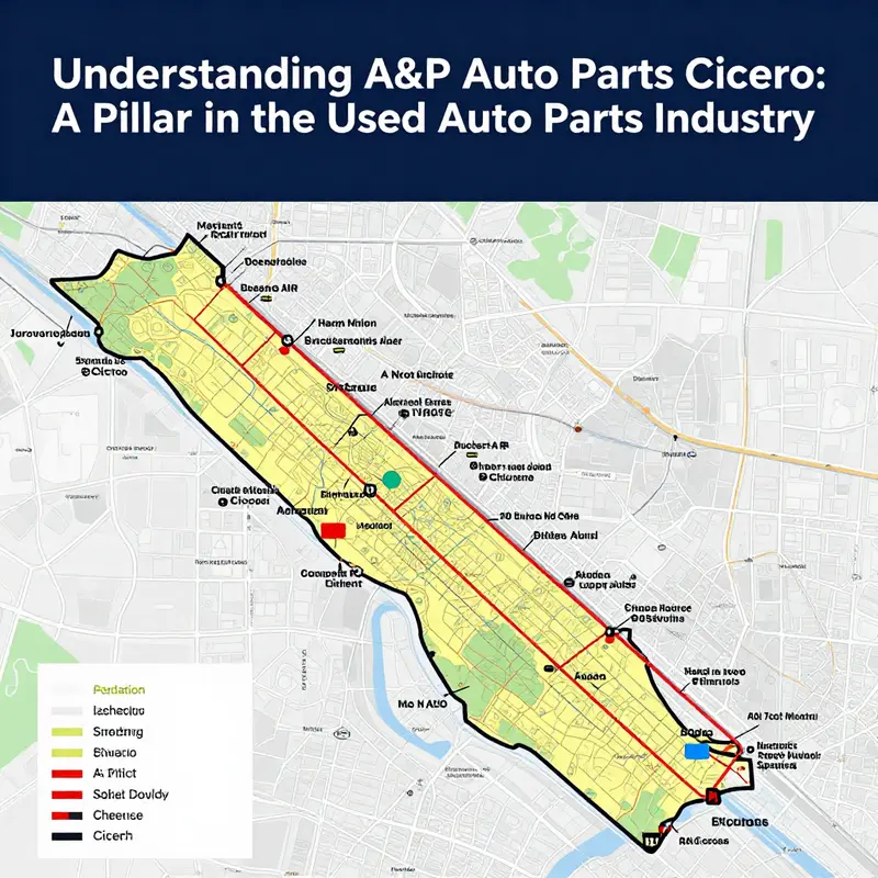A visual timeline showcasing the growth and milestones of A&P Auto Parts Cicero over the years.